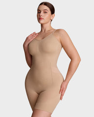 EasySlide Pull-Down Shapewear Bodysuit