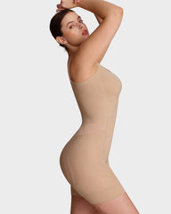 EasySlide Pull-Down Shapewear Bodysuit