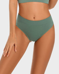 9-Pack Comfort Seamless Sport Thong Panties