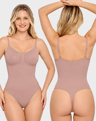Covered Bust Seamless Sculpting Bodysuit