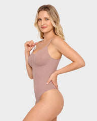Covered Bust Seamless Sculpting Bodysuit