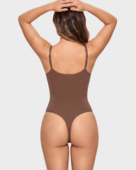 Covered Bust Seamless Sculpting Bodysuit