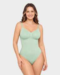 Covered Bust Seamless Sculpting Bodysuit