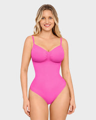 Covered Bust Seamless Sculpting Bodysuit