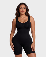 Easy-Access Tummy Control Shapewear Bodysuit