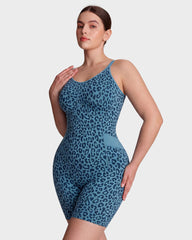 EasySlide Pull-Down Shapewear Bodysuit