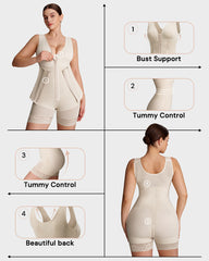 Fajas Colombianas Double Tummy Control Full Body Shapewear