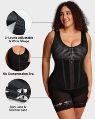 Fajas Colombianas Double Tummy Control Full Body Shapewear