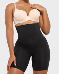 High-Waisted Tummy Control Shaping Shorts