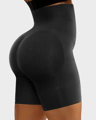 High-Waisted Tummy Control Shaping Shorts