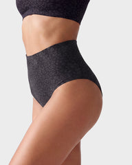 6-Pack High-Waist Seamless Leopard Tummy Control Briefs