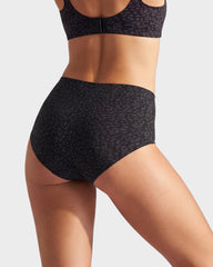 6-Pack High-Waist Seamless Leopard Tummy Control Briefs