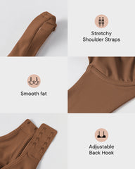 Invisible Balconette Bra with Unlined Comfort