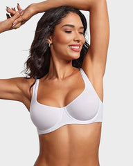 Invisible Balconette Bra with Unlined Comfort