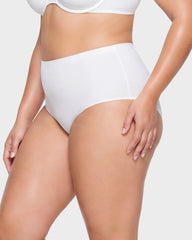 5-Pack No Show High-Waist Briefs for Everyday Seamless Comfort