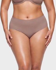 5-Pack No Show High-Waist Briefs for Everyday Seamless Comfort