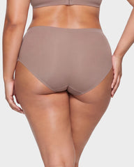 5-Pack No Show High-Waist Briefs for Everyday Seamless Comfort