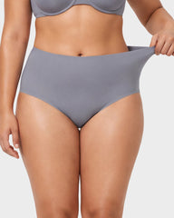 5-Pack No Show High-Waist Briefs for Everyday Seamless Comfort