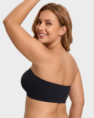 Non-Slip Bandeau Seamless Wireless Strapless Bra