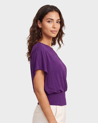Off Shoulder Slim Fit Crop Top