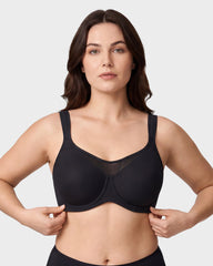 Plus Size Cooling Full Coverage Minimizer Bra