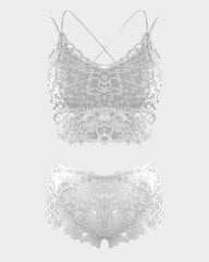 4-Pack Romantic Lace Bralette & Panty Bundle