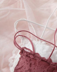 4-Pack Romantic Lace Bralette & Panty Bundle