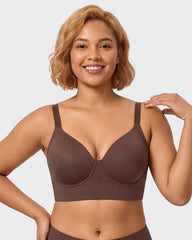 Seamless Minimizer Bra for Fuller Bust Support