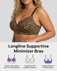 Seamless Minimizer Bra for Fuller Bust Support