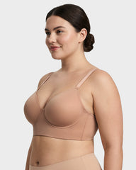 Seamless Minimizer Bra for Fuller Bust Support