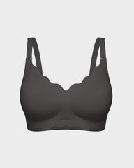 Seamless Wireless Scalloped Edge Jelly Bra