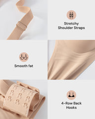 Seamless Jelly Strip Wireless Lift Bra