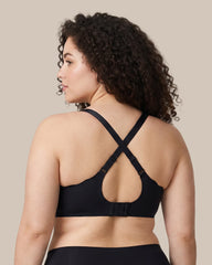Soft Full Coverage Scalloped Wireless Jelly Bra