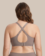 Soft Full Coverage Scalloped Wireless Jelly Bra