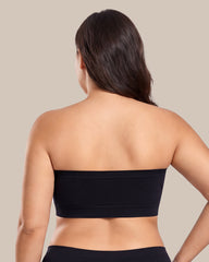 Stay‑Put Wireless Seamless Bandeau Bra