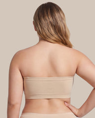 Stay‑Put Wireless Seamless Bandeau Bra