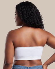 Stay‑Put Wireless Seamless Bandeau Bra