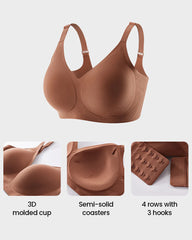 Seamless Jelly Strip Wireless Lift Bra