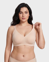 Seamless Jelly Strip Wireless Lift Bra