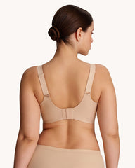 Womens Wireless Bras V Mesh Comfortable Bralette Supportive