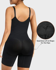 Zip-Up Seamless Sculpting Shapewear Bodysuit
