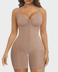 Zip-Up Seamless Sculpting Shapewear Bodysuit