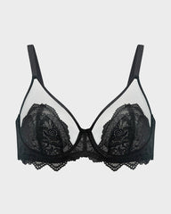 Full Coverage Lace Minimizer Bra