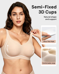 Fuller Bust Wire-Free Support Lift Bra