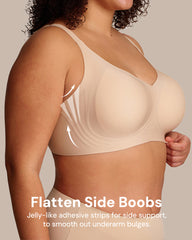 Seamless Jelly Strip Wireless Lift Bra