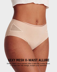 5-Pack Sexy Seamless Mesh Cutout Panties